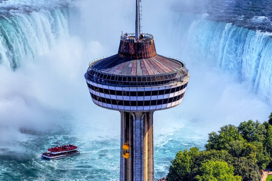 Best of Niagara Falls Canada Small Group Boat and Behind Falls